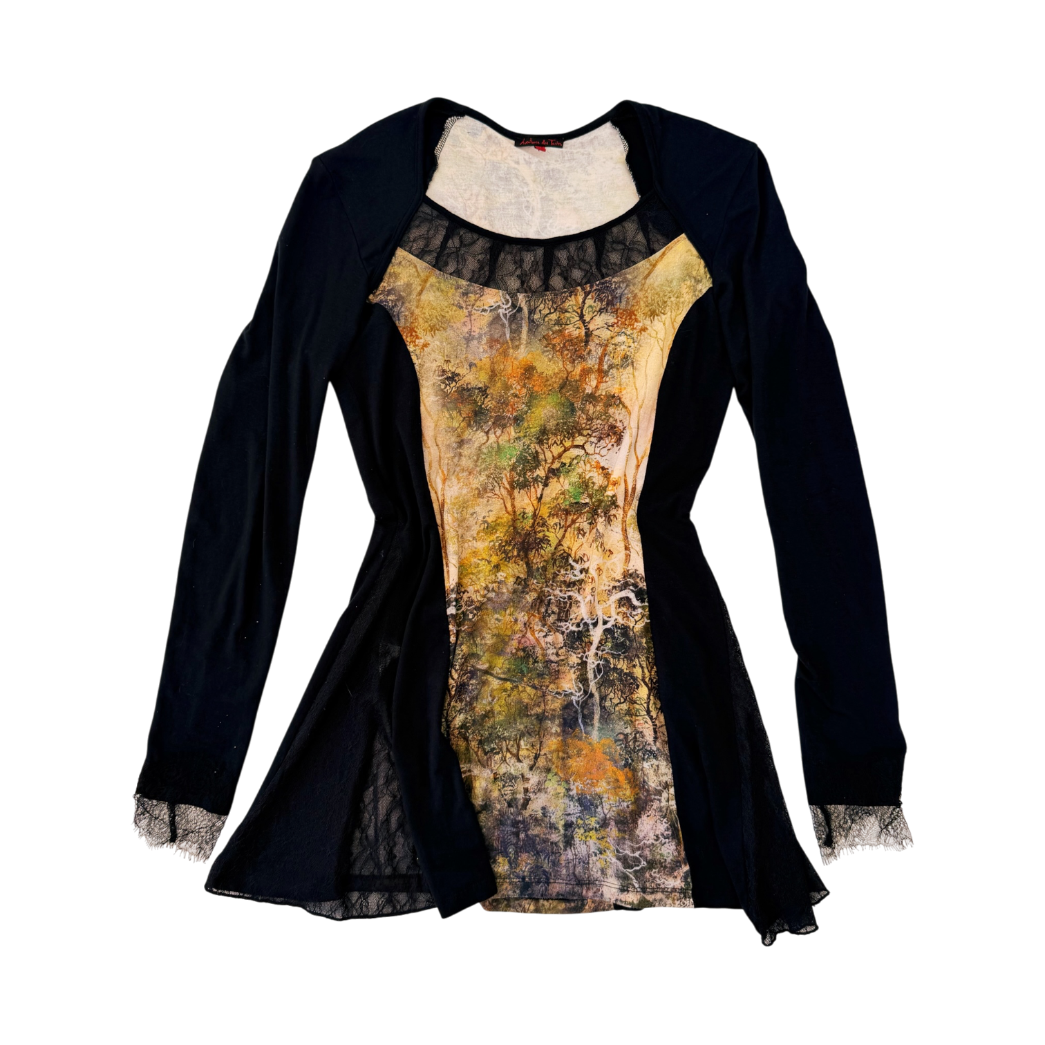 French Graphic Mini Dress (S)