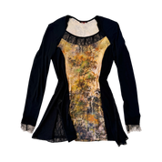 French Graphic Mini Dress (S)