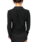 2000’s Zip-Up Blouse (M)