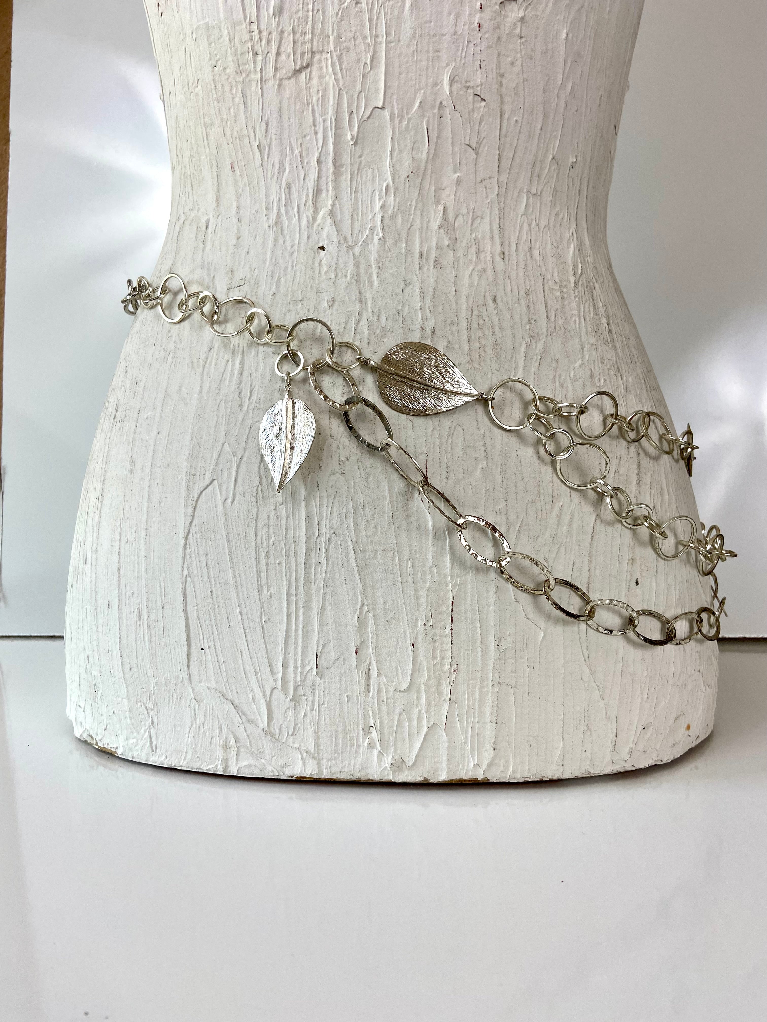 Leaves 🍃 Layered Chain Belt