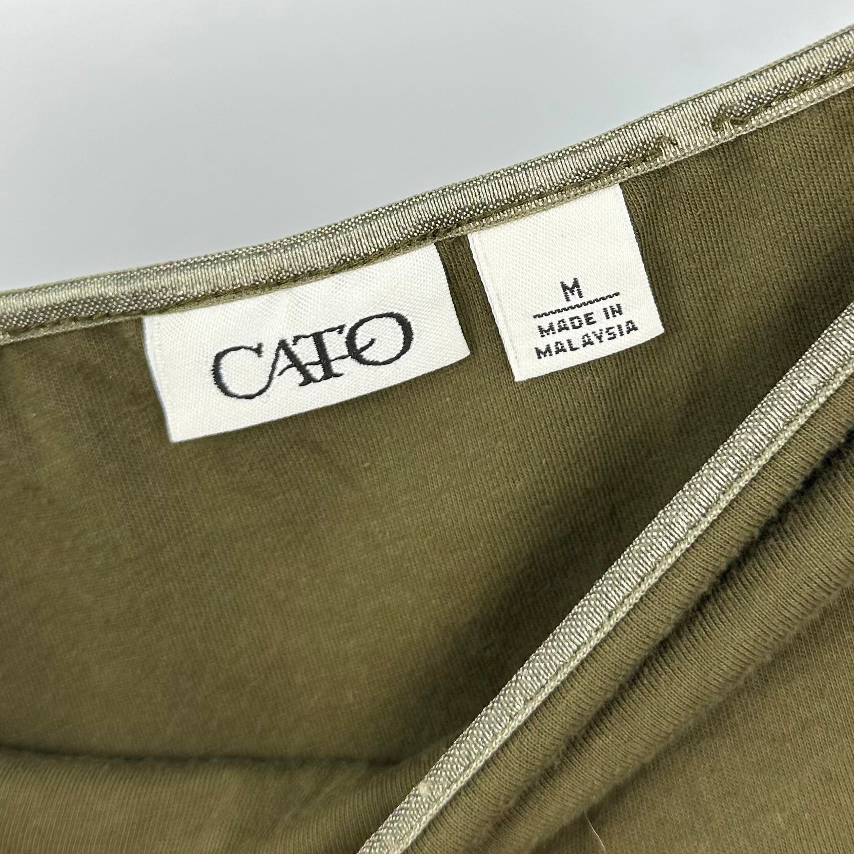 Moss Green Midi Skirt (S/M)