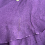 Vintage Silk Embroidered Floral Dress (M)