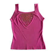 Y2K Hot Pink Tank (M)
