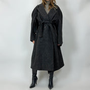 80’s Italian Wrap Coat (L/XL)