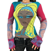 Custo Barcelona SATC Graphic Top (M)