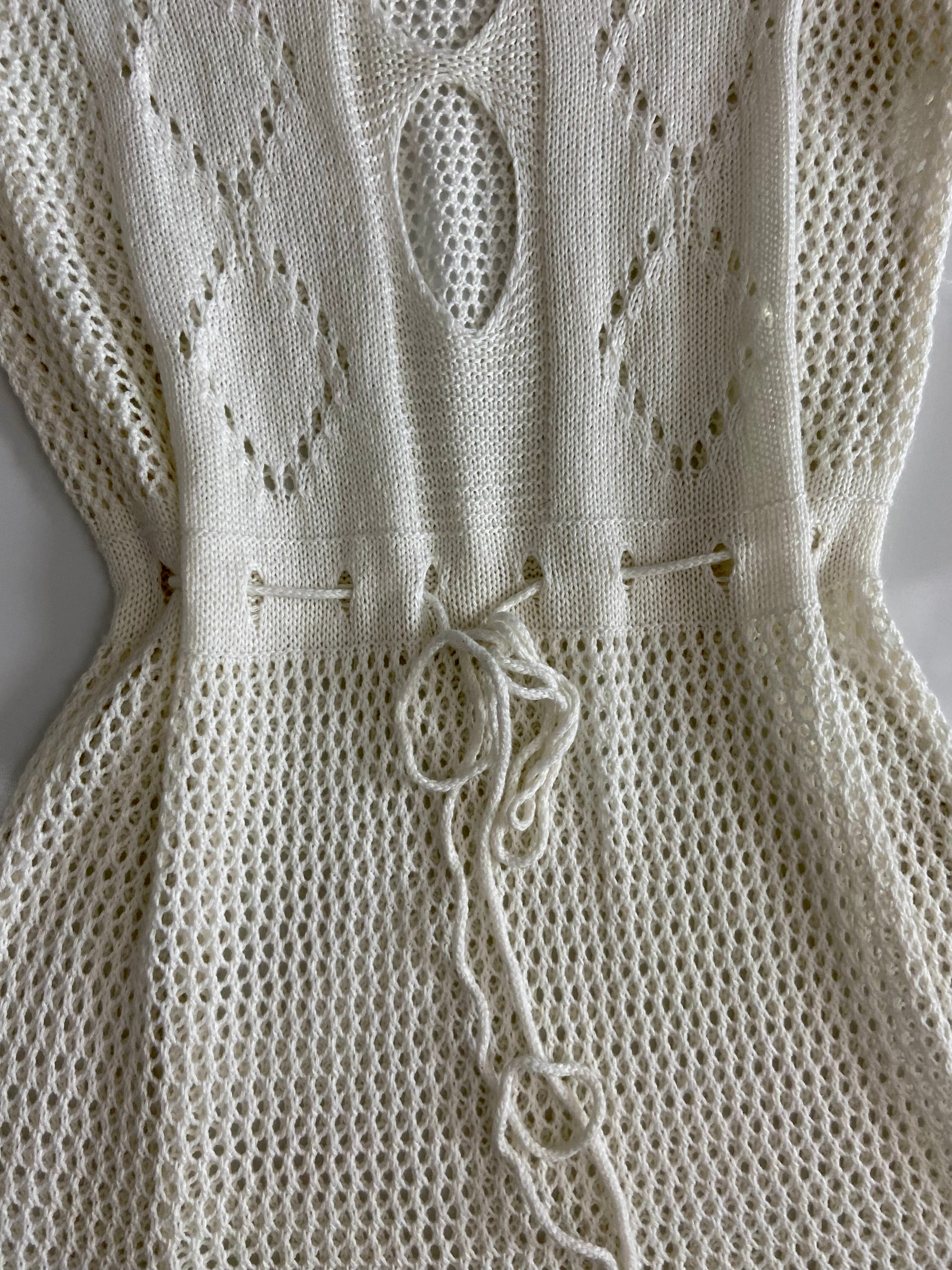 Crochet cover up dress