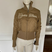 Y2k Rocawear Beige Puffer Jacket (S)