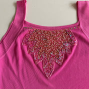 Y2K Hot Pink Tank (M)