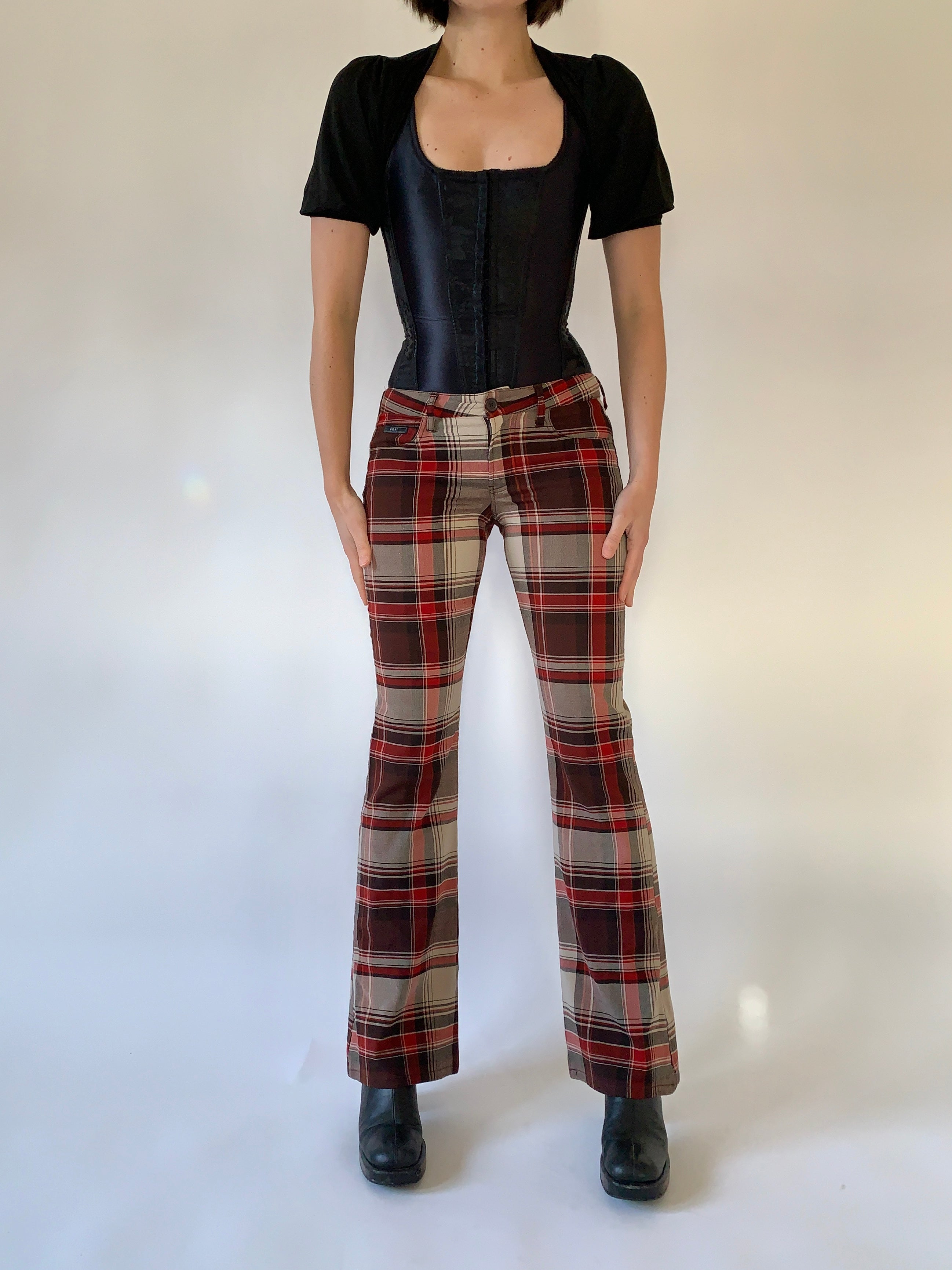 90s Plaid Fares (XS)