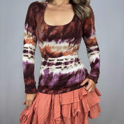 Lace Up Back Long Sleeve (S)