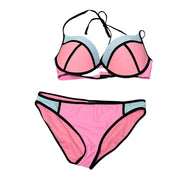 color block bikini set (XL)