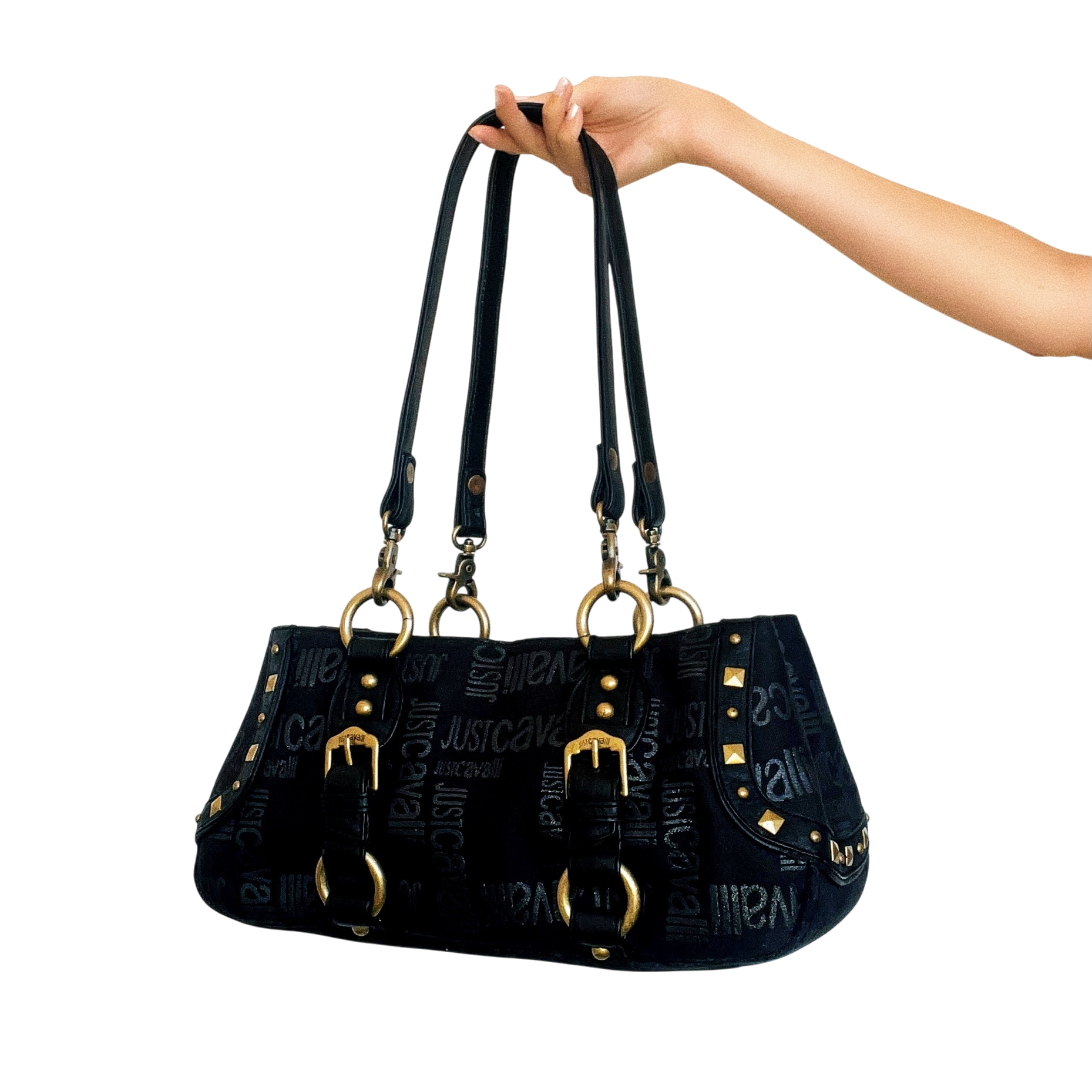 Just Cavalli Logo Purse