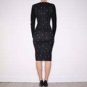 Y2K SPORTMAX Polka Dot Midi Dress (S)