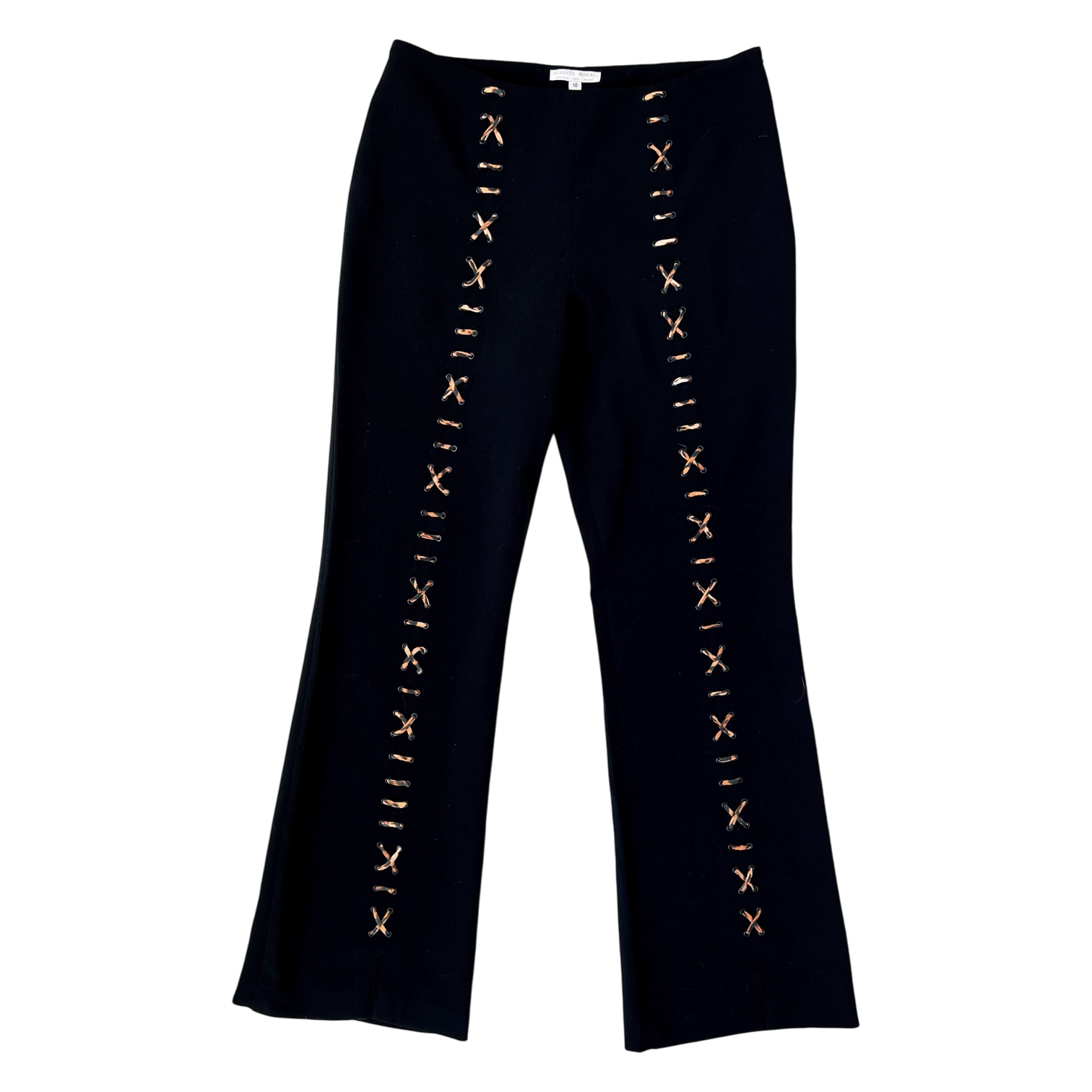 Vintage Lace Up Slacks (L)