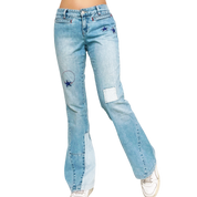 Patchwork Star Jeans (S)