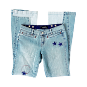 Patchwork Star Jeans (S)