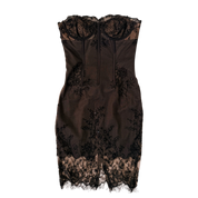 Mandalay Lacy Beaded Bustier Dress (M)