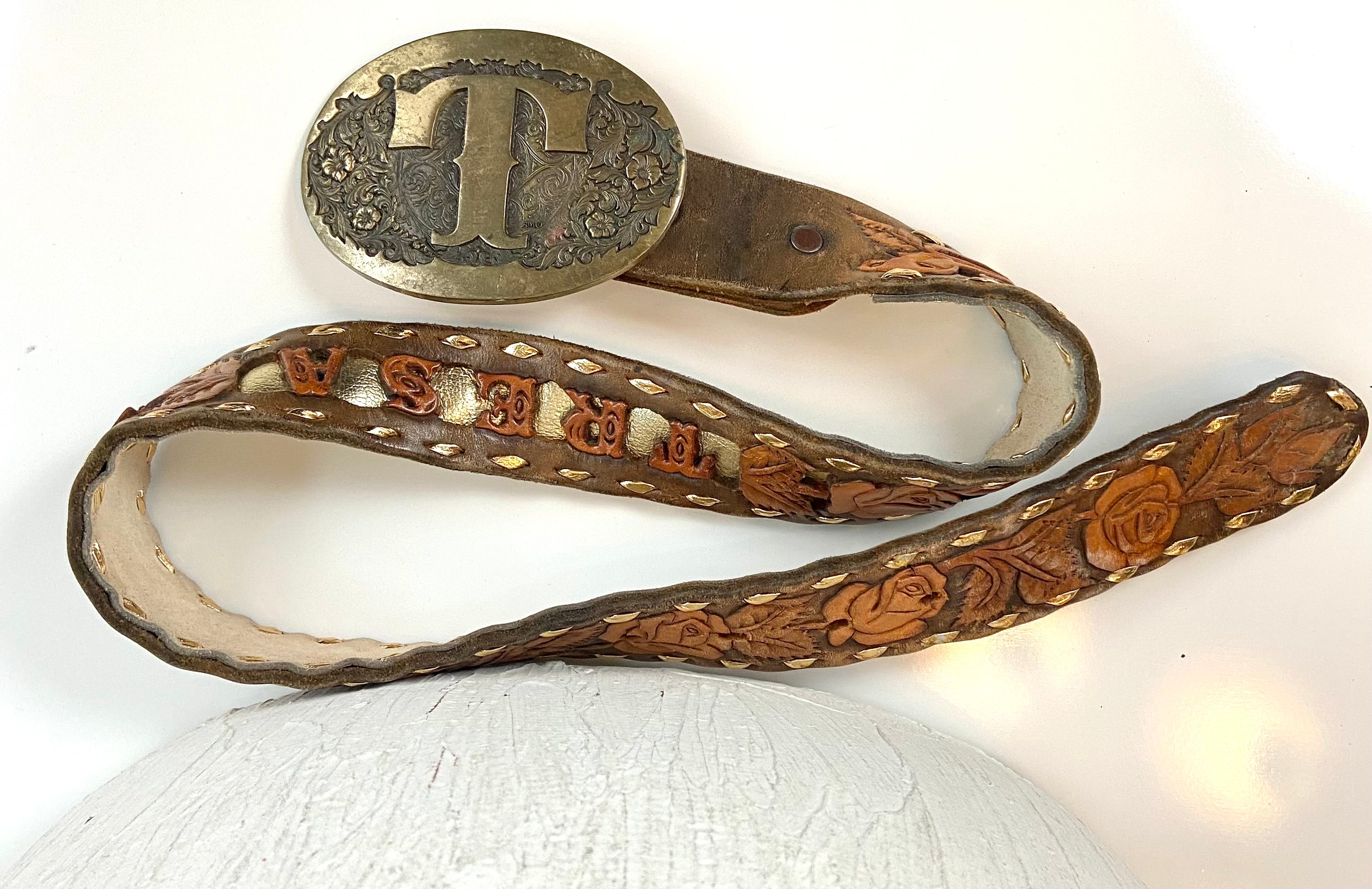 Tresa vintage buckle belt
