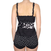 Y2K Italian Polka Dot Babydoll Top (M)