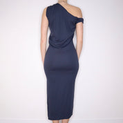 VIVIENNE WESTWOOD Draped Maxi Dress (S) 