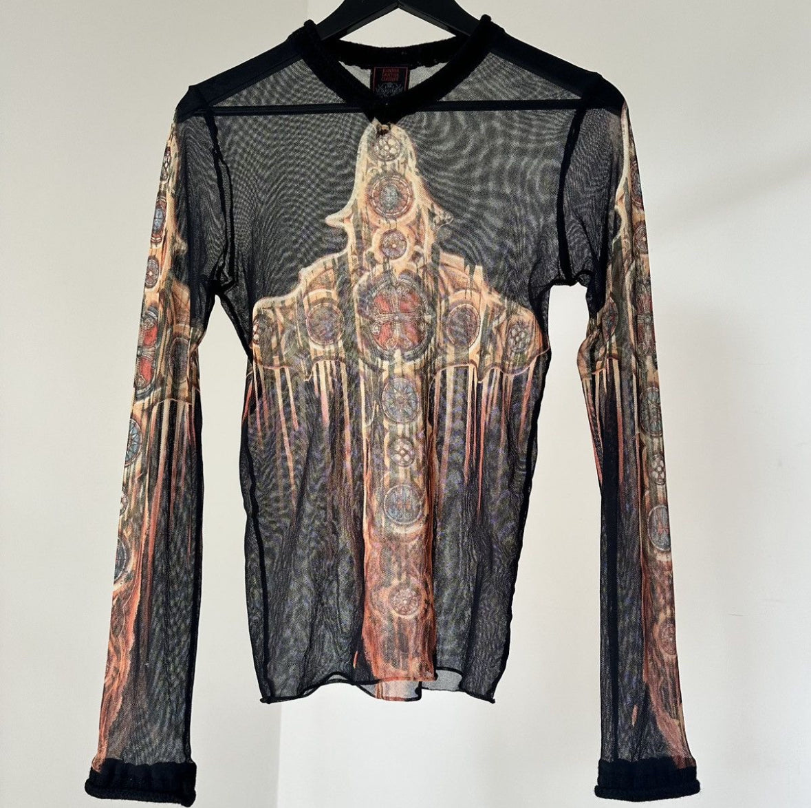 Jean Paul Gaultier FW 1997 Cathedral Mesh Top (XS-L)