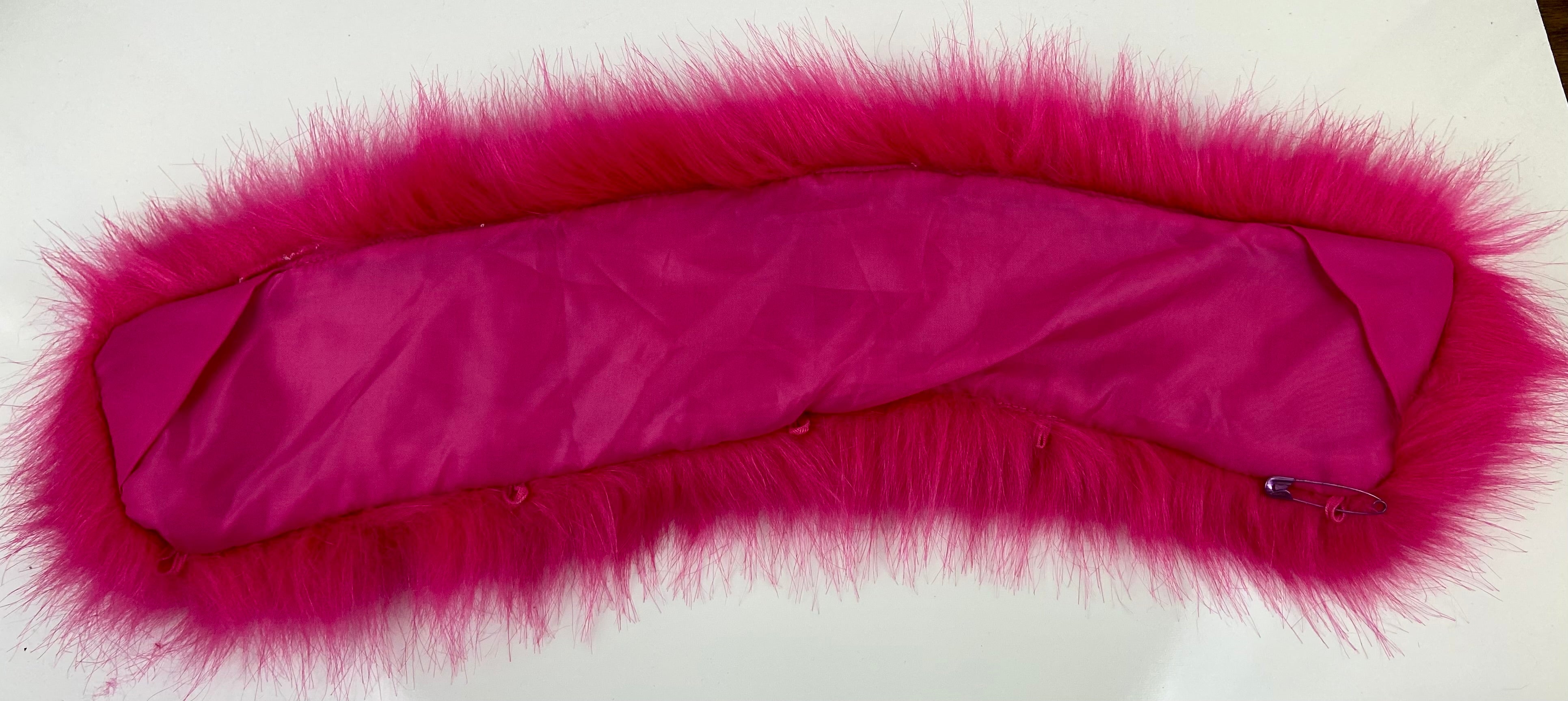 Artificial fur collar