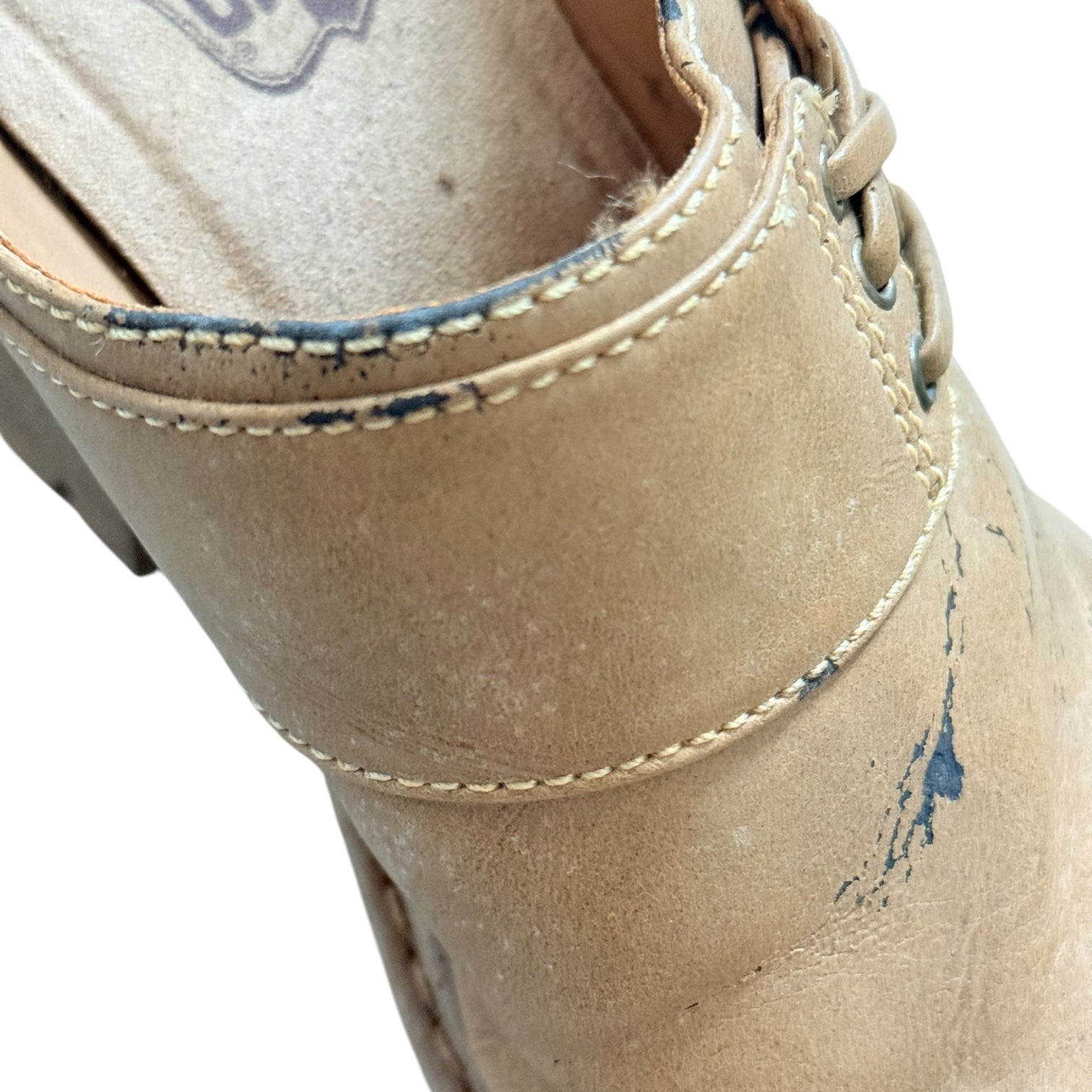 Route 66 y2k tan chunky platforms (7)