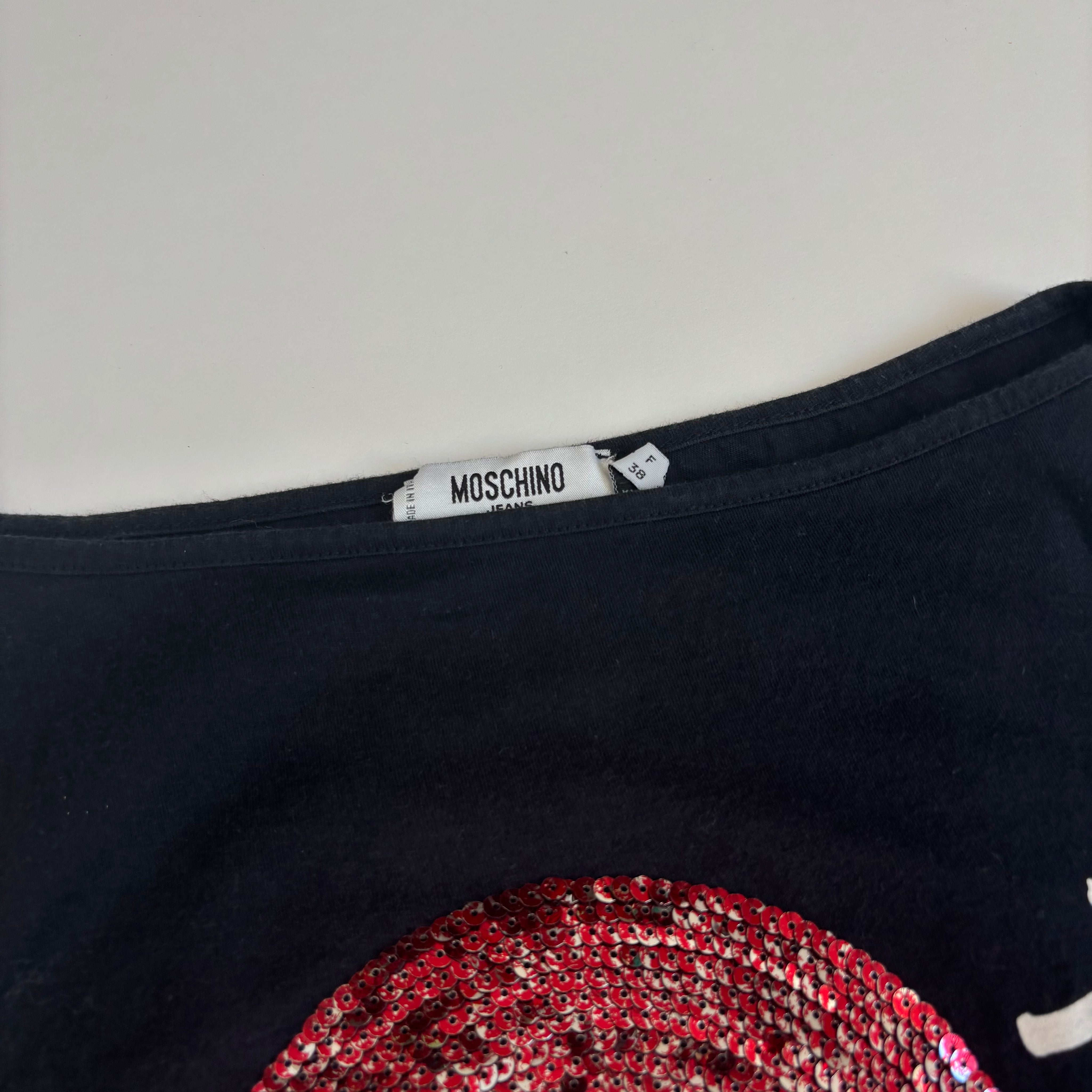 Moschino Red Sun Tank Top (S)
