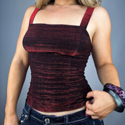 90s Vampy Iridescent Tank Top (S)