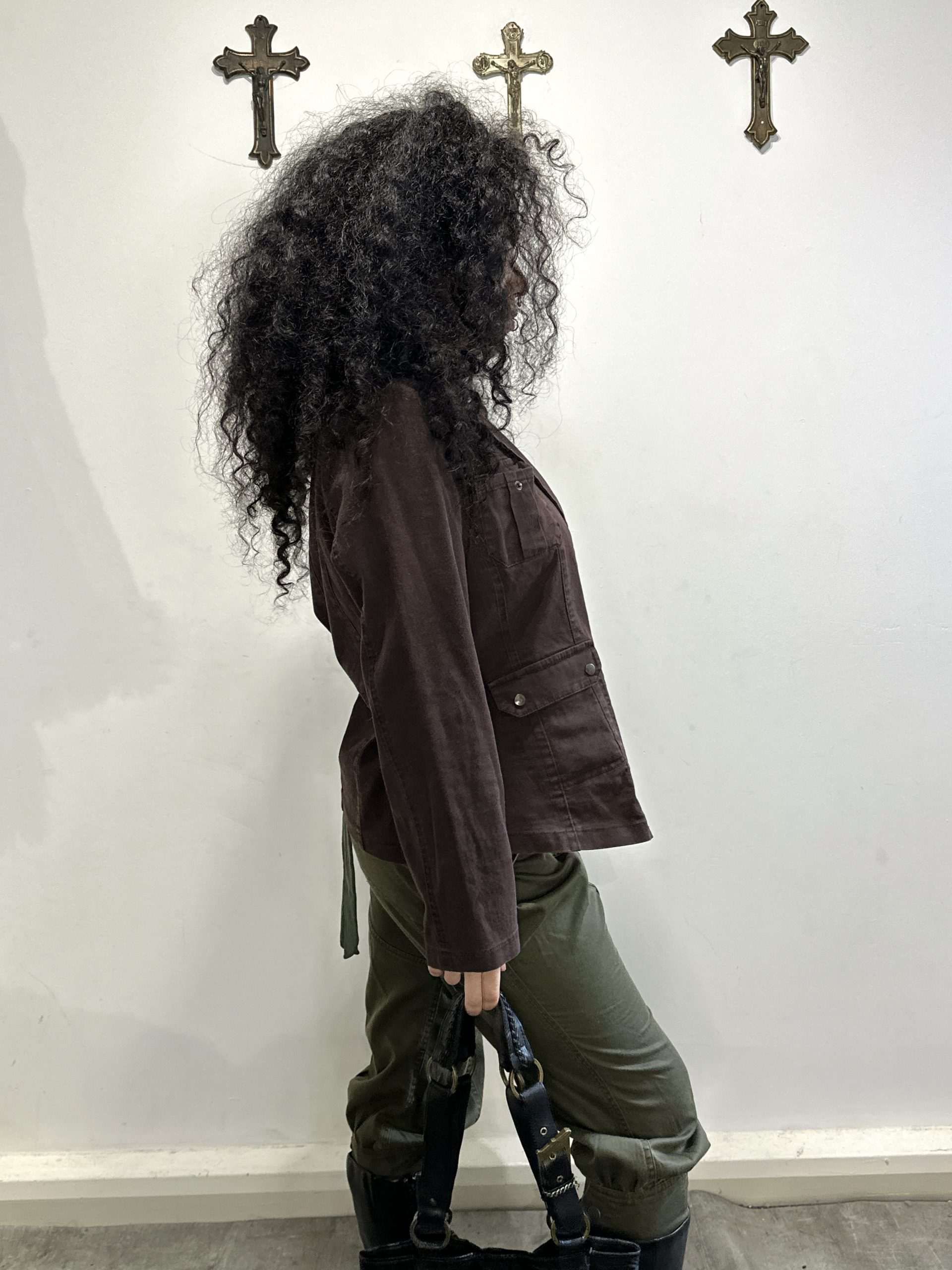 Vintage Utility Wrap Jacket (M/L)