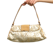 XOXO Buckle Baguette Purse