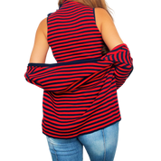 Blumarine Blugirl Striped Knit Cardigan Set (XS/S)