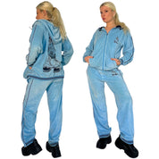 Paco Jeans Velour Tracksuit (S/M)