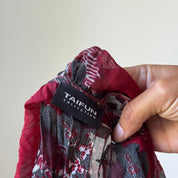 Vintage Italian Ruffle Mesh Cardigan (M)