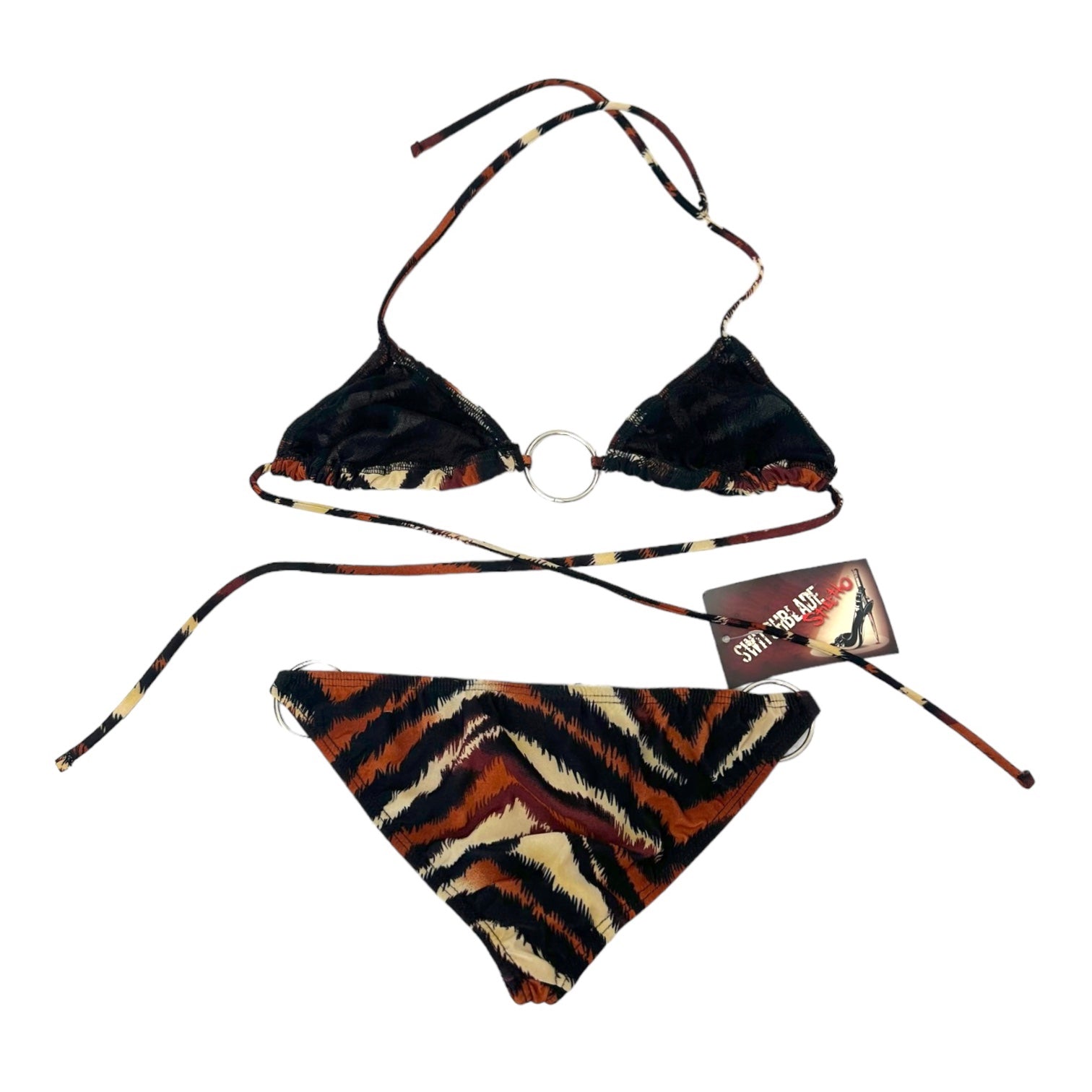 Deadstock Studded Bikini (XS)