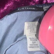 Baby Blue Silk Rosette Cami (S)