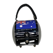 Vintage License Plate Upcycled Bag