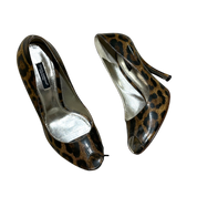 Vintage Dolce & Gabbana Leopard Print Stiletto Pumps (UK 5 EU 38 US 7)