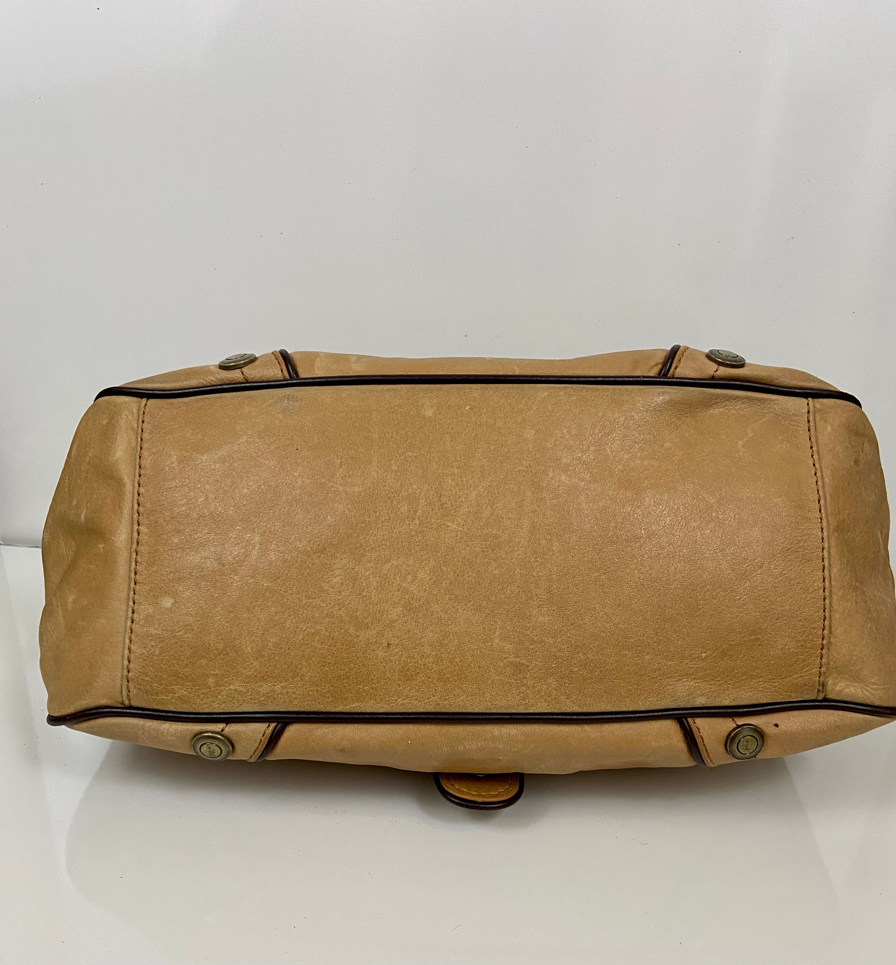 Gianni Bini tan bag – Holy Thrift