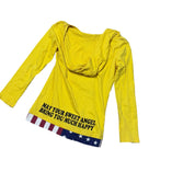 Japanese brand GYARU hooded longsleeve (S)
