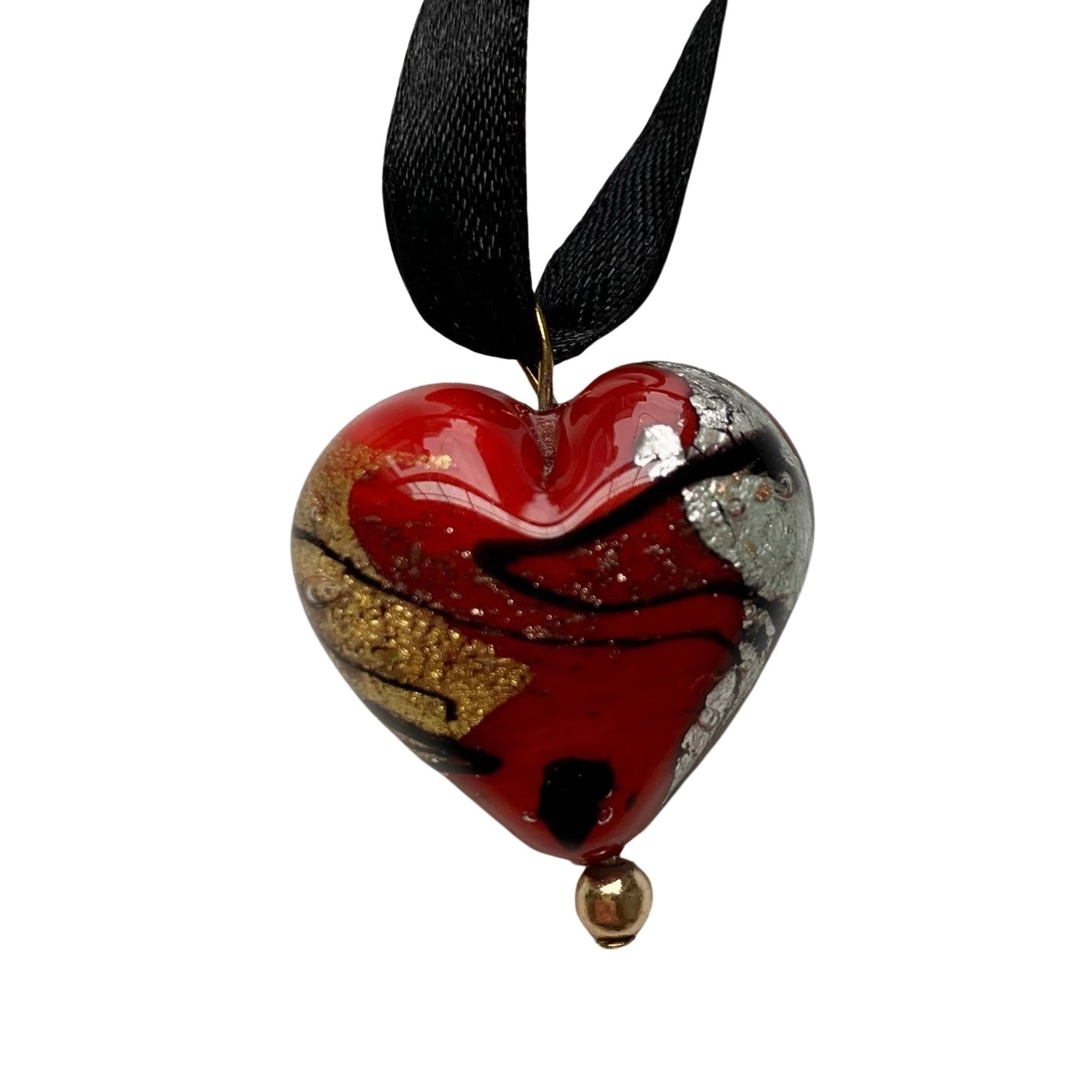 Glasswork Heart Necklace
