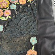 Italian Floral Lace Up Corset (S)