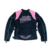 Pink Harley Double Zip (M)
