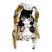 Artsy Graphic Sleeveless Duster (S/M)
