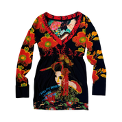 Desigual Graphic Mini Dress (S)