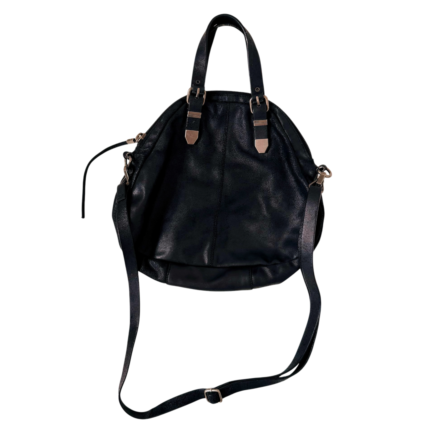 Diesel Black Leather Bag