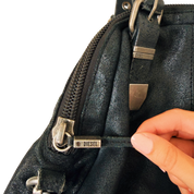 Diesel Black Leather Bag