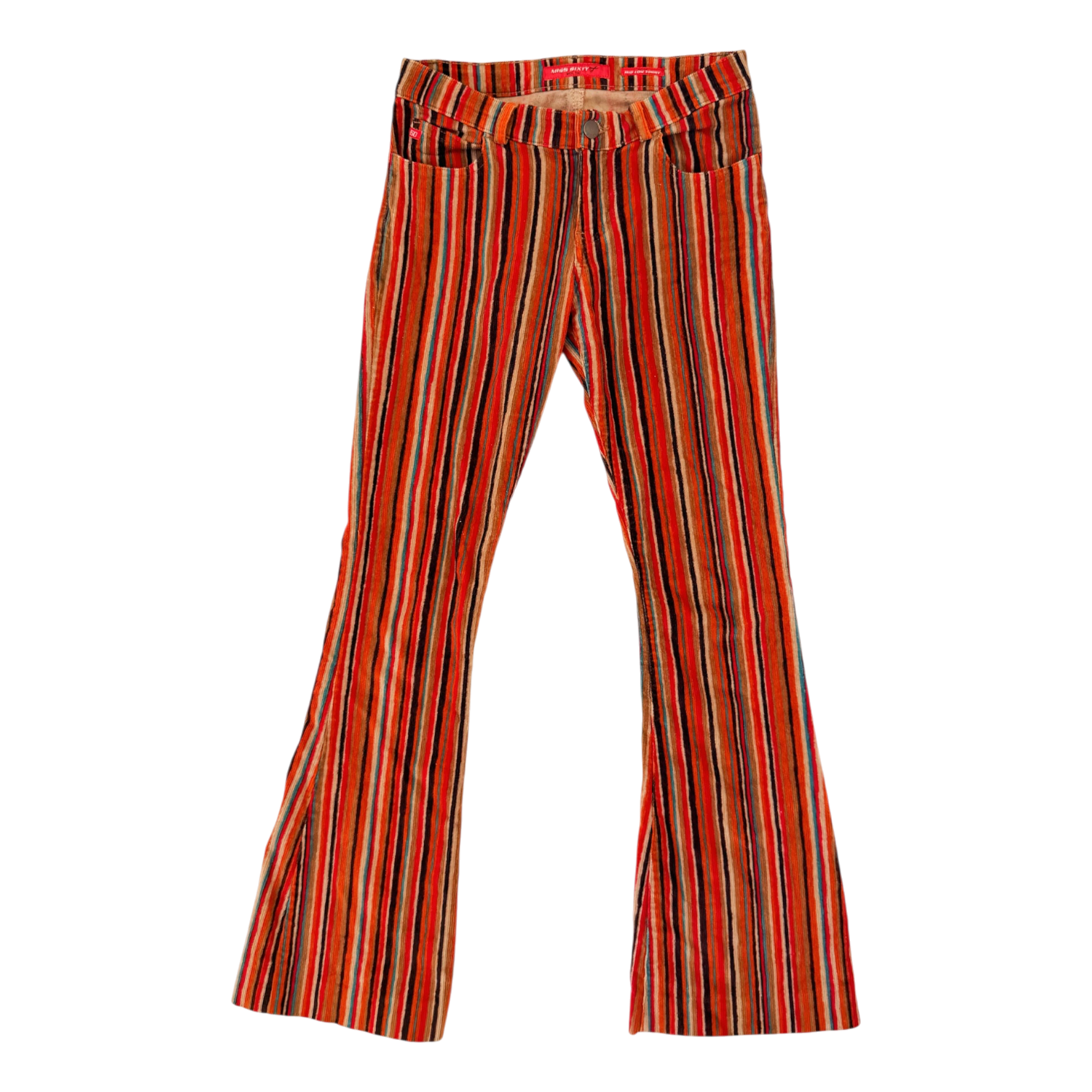 Miss Sixty Striped Corduroy Pants (XS)