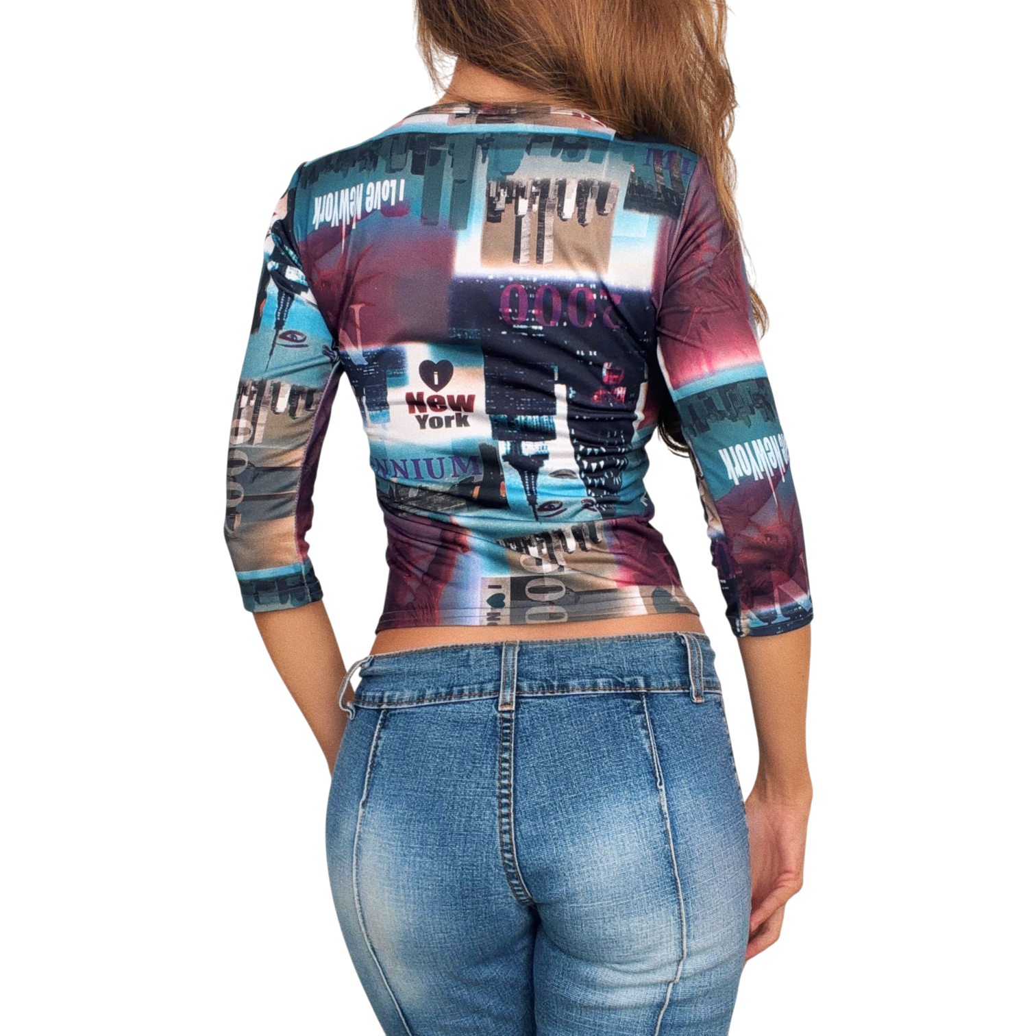 Vintage New York Graphic Top (XS)