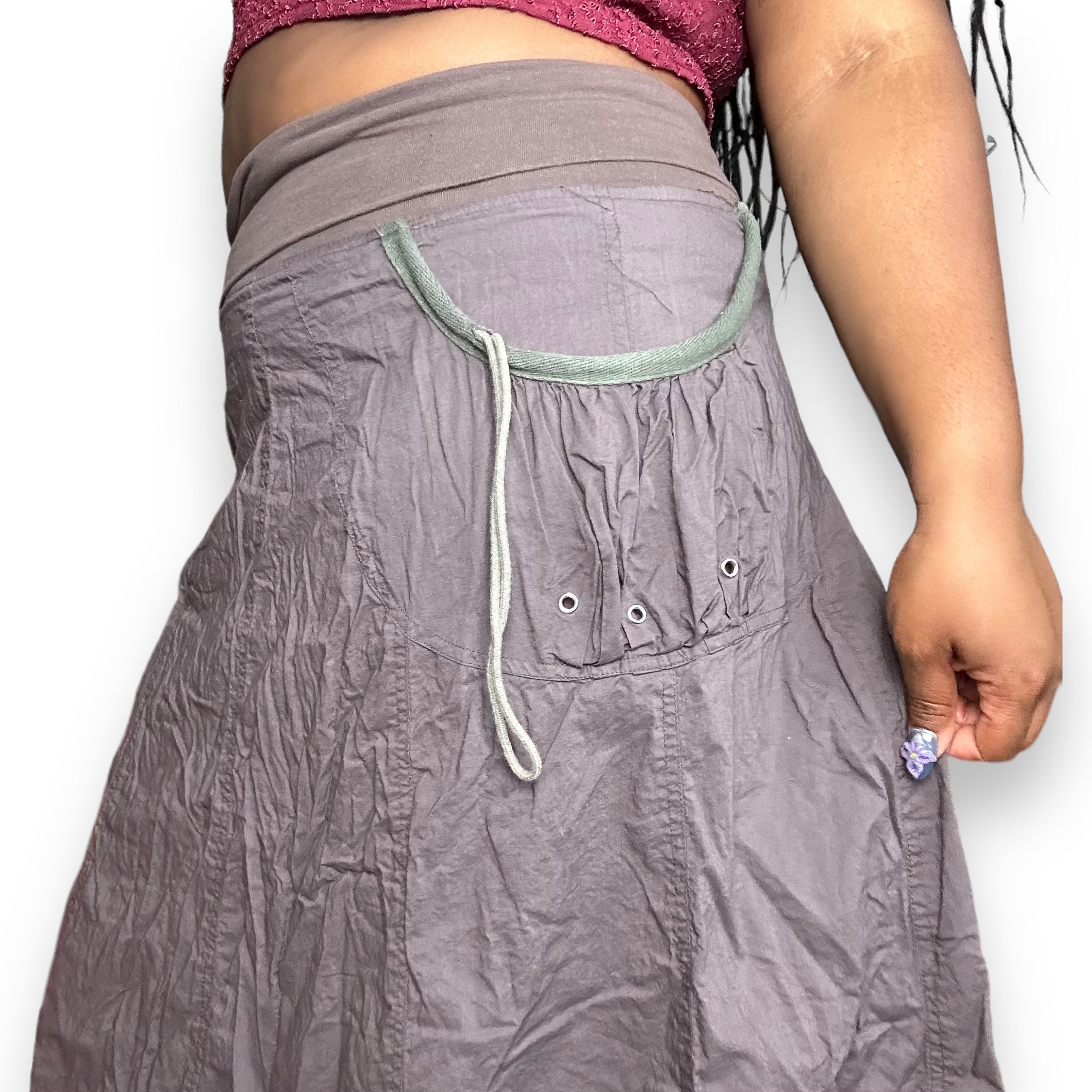 2000s Maxi Bubble Skirt (M)